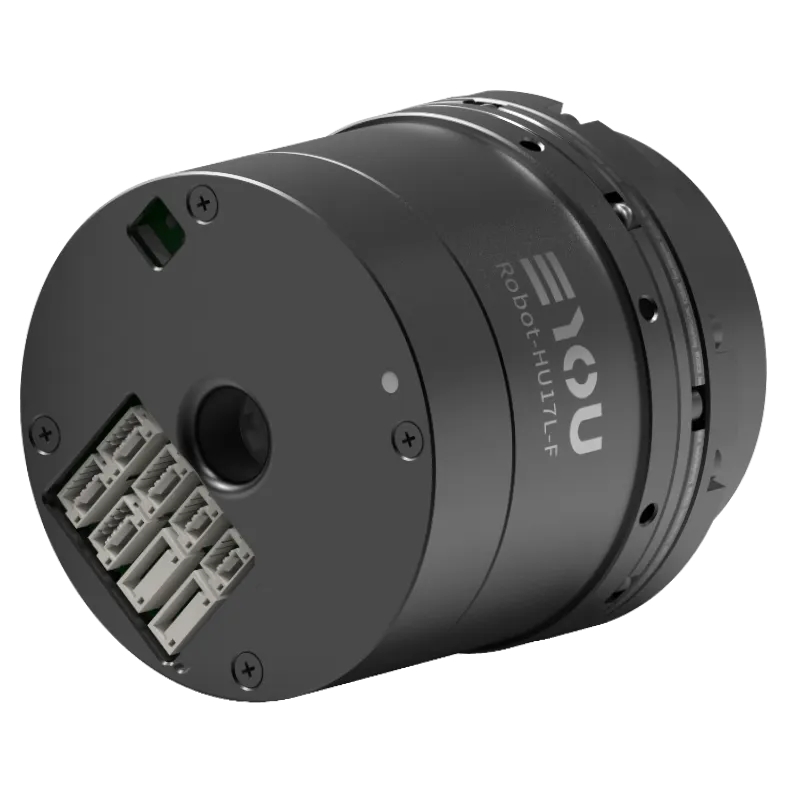 RHU17L-60-N-F Harmonic Joint Module Connector Side View