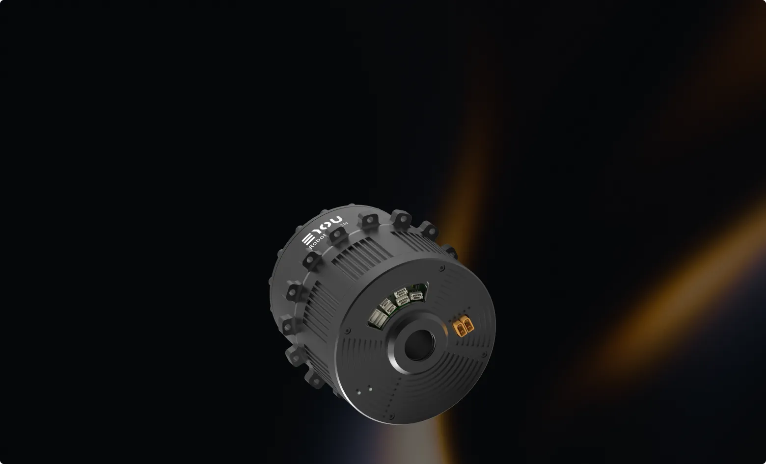 RHU Humanoid Harmonic Drive Robot Actuator Close-up View